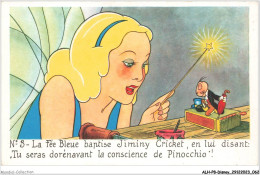 ALHP8-0447-DISNEY - LA FEE BLEUE BAPTISE JIMINY CRICKET EN LUI DISANT - TU SERAS DORENAVANT LA CONSCIENCE DE PINOCCHIO - Disneyworld