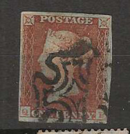 1841 USED GB Mi 3 - Oblitérés