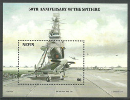 Nevis 1986 Mi Block 8 MNH  (ZS2 NVSbl8) - Militaria