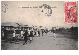 Djibouti . N°47351 . Le Debarcadere . Belle Affranchissement. - Djibouti