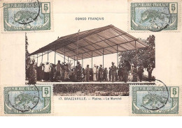 Congo Francais . N°51108 . Brazzaville . Plaine.le Marché . Belle Affranchissement - Brazzaville