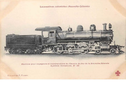 Oceanie . Nouvelle-zélande . N°50933 . Railway . Train . Locomotive . - Nouvelle-Zélande