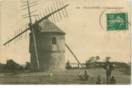 MOULINS.ILE AUX MOINES.LE MOULIN DU GUERIC - Windmolens