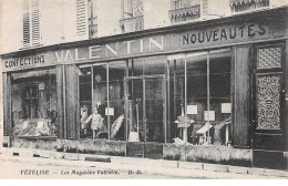 Commerce - N°64210 - VEZELISE - Les Magasins Valentin - Devanture Magasin De Confection - Magasins