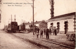 St BONNET De BELLAC - Gare Des Tramways  (Voir Description) - Other & Unclassified