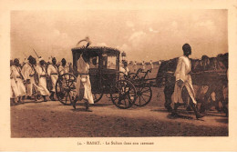 Maroc - N°68045 - RABAT - Le Sultan Dans Son Carrosse - Rabat