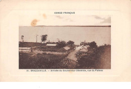 Congo - N°67739 - BRAZZAVILLE - Arrivée Du Gouverneur Générale, Vue Du Plateau - Brazzaville