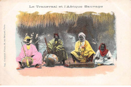 Afrique Du Sud - N°72325 - Le Transvaal Et L'Afrique Sauvage - Hommes Assis Avec Des Instruments De Musique - Zuid-Afrika