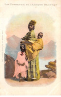 Afrique Du Sud - N°72313 - Le Transvaal Et L'Afrique Sauvage - Une Femme Avec Des Enfants, Dont L'un Dans Le Dos - Zuid-Afrika