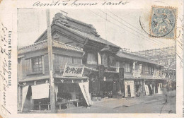 Japon - N°79674 - Une Rue à TOKIO Détail D'un Toit - Carte Vendue En L'état - Tokyo