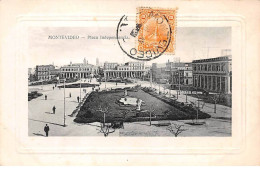 Uruguay - N°79049 - MONTEVIDEO - Plaza Independencia - Carte Avec Bel Affranchissement - Uruguay