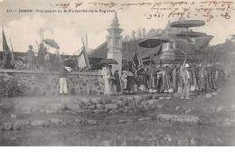 Viêt-Nam - N°76169 - DOSON - Procession Du Buffle (sortie De La Pagode) - Carte Vendue En L'état - Vietnam