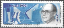 Brazil Brasil Brasilien 2000 Gustavo Capanema Filho Michel No. 3053 MNH Postfrisch Neuf ** - Unused Stamps