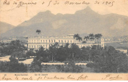 Brésil - N°79909 - RIO DE JANEIRO - Museo Nacional - Carte Avec Un Bel Affranchissement - Rio De Janeiro