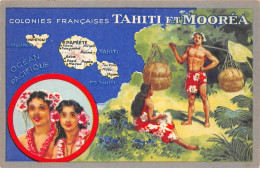 Océanie - N°80715 - Colonies Françaises Tahiti Et Mooréa - Edition Spéciale Des Produits Du Lion Noir - Tahiti