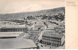 Chili - N°79122 - VALPARAISO - Puerto Desde Cerro Artilleria - Carte Avec Un Bel Affranchissement - Chili