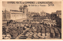 TUNISIE - SAN26996 - Chambre Mixte De Commerce Et D'Agriculture Du Sud - Le Quai Du Commerce - Exportation Des Huiles - Tunesië