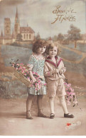 Enfants - N°80544 - Bonne Année - Grete Ou Hanni Reinwald .Blandine Ebinger ?, Portant Des Fleurs - Ritratti