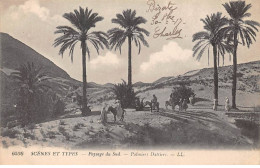 Tunisie - N°79635 - Scènes Et Types - Paysage Du Sud - Palmiers Dattiers - Tunesië