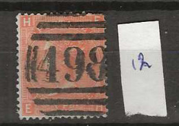 1865 USED Great Britain Mi 24 - Oblitérés