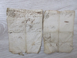 CACHET DE GENERALITE DE TOURS Sur Petits Documents - Algemene Zegels