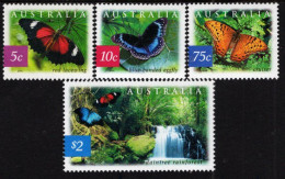 Australia - 2004 - Rainforest Butterflies - Mint Stamp Set - Nuevos