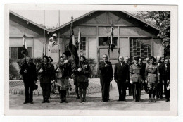 69-Rhône * LYON - Carte Photo Au Fort Lamothe Le 21/06/1939 - Personnages Militaires Et Civills * - Lyon 7