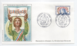 - FDC L'ALLIANCE FRANCAISE - PARIS 19.2.1983 - - 1980-1989