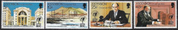 Ascension 1982 50° Ann. Della BBC Nell'isola, Natale'82 4v.  Cpl. Yv. 327/30 Mnh** Spl - Sonstige & Ohne Zuordnung