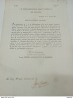 1833  BOLOGNA COMMISSIONE PROVINCIALE DI SANITA' - Historical Documents