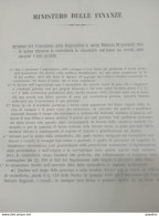 1854 MODENA  MINISTERO DELLE FINANZE DIVIETO DI ESPORTAZIONE - Decrees & Laws