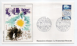 - FDC LA MÉTÉOROLOGIE NATIONALE - PARIS 22.10.1983 - - Clima & Meteorologia