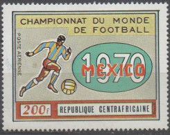 République Centrafricaine Coupe Du Monde De Football  Mexico 1970 XXX - Central African Republic