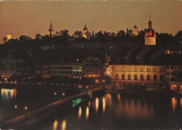 91809 - Schweiz - Luzern - Rathaus Und Museggtürme - 1978 - Andere & Zonder Classificatie