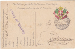 ITALIA - REGNO - FRANCHIGIA - POSTA MILITARE - PER  PONTEVECCHIO (GENOVA) - 1916 - Franchigia