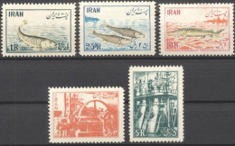 Iran 1954, Nationalization Of The Fishing Industry, 4val - Iran