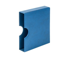 Lindner Schutzkassette Blau Mit Griffmulde (für Karat-Ringbinder) 810K-B Neu - Materiaal