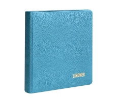 Lindner Karat Ringbinder Blau Aus Leder 1106L-B Neu - Materiaal