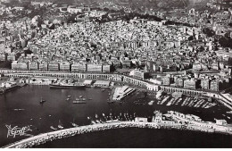 ALGERIE - SAN53854 - Alger - Vue Aérienne - L'avant Port - La Place Du Gouvernement Et La Casbah - Alger