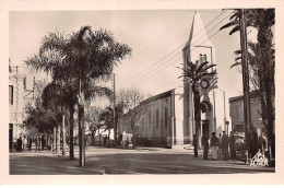 ALGERIE - ROUIBA - SAN39144 - L'Eglise Et La Route D'Aïn Taya - Autres & Non Classés