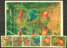 Iran 2004, Fishes, 6val +Block - Iran