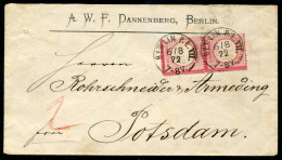 Deutsches Reich, 1872, 4 (2), Brief - Altri & Non Classificati