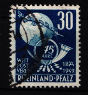 Fr. Zone Rheinland-Pfalz 52 Gestempelt #HZ896 - Rhine-Palatinate