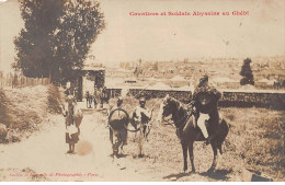 ETHIOPIE - SAN48214 - Cavaliers Et Soldats Abyssine Au Ghébi - Carte Postale Photo - Etiopia