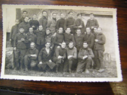 CPA-Carte Photo - Allemagne - Groupe Prisonniers Guerre Groupe De Bouru Léon Stalag VIHC Geprik 15  - 1940 - SUP (IE 79) - Guerra 1939-45