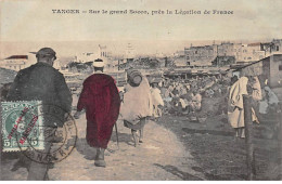 MAROC - TANGER - SAN45560 - Sur Le Grand Socco - Près La Légation De France - Cachet Militaire - Tanger