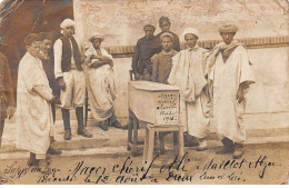 Algérie - N°88044 - Hommes Autour D'un Cercueil - Carte Photo Vendue En L'état - Men