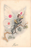 Japon - N°88024 - Jeune Femme Avec Des Ailes De Papillons Aux Couleurs Du Japon - Andere & Zonder Classificatie