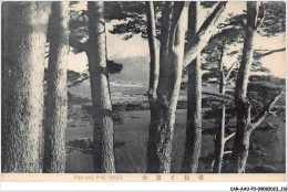 CAR-AAUP3-0205 - JAPON - FUJI ANS PINE TREES - Andere & Zonder Classificatie