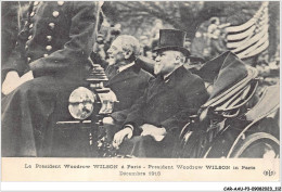 CAR-AAUP3-0203 - ETAT-UNIS - Le President Woodrow WILSON A Paris - President Woodrow WILSON In Paris Decembre 1918 - Autres & Non Classés